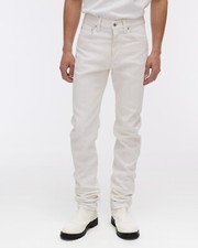   55 OFF   SALE Helmut Lang White Masc Hi Straight Jeans Sz. US36
