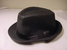 FEDORA HAT - 100% PAPER - WOMEN'S ONE SIZE FITS MOST