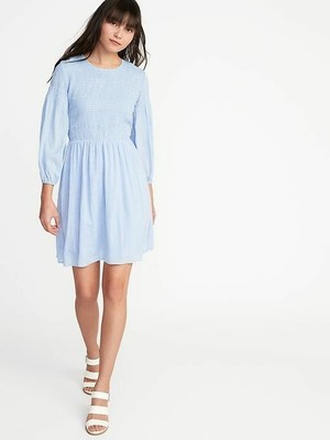 old navy light blue dress