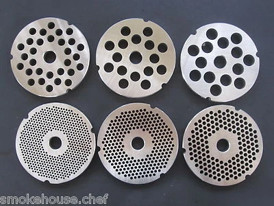 SMOKEHOUSE CHEF Grinding plate for Hobart Meat grinder 4146 4346 4732a 4332 4532 4732 #4046 #32