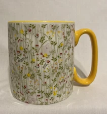 Bella floral Coffee Mug 10 Strawberry Street 14 oz.