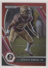 2021 Panini Prizm Draft Picks Red Prizm 76/299 Asante Samuel Jr #111 1u6