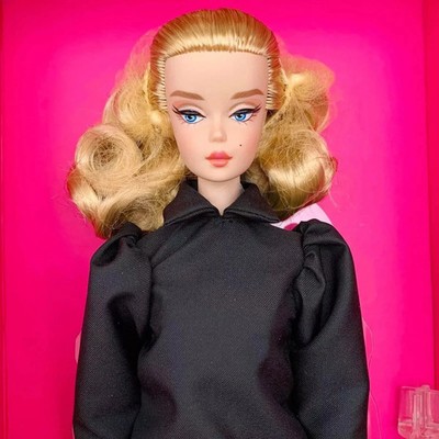 Barbie Robert Best In Black Gold Label Poseable Silkstone Doll 20th Anniversary