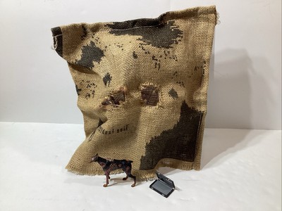 Resident Evil 4 Biohazard Dr. Salvador Chainsaw Genaro Burlap Mask,dog,Briefcase