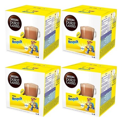 NESCAFÉ Dolce Gusto Nesquik Trinkschokolade 4er Pack (4 x 16 Kapseln)
