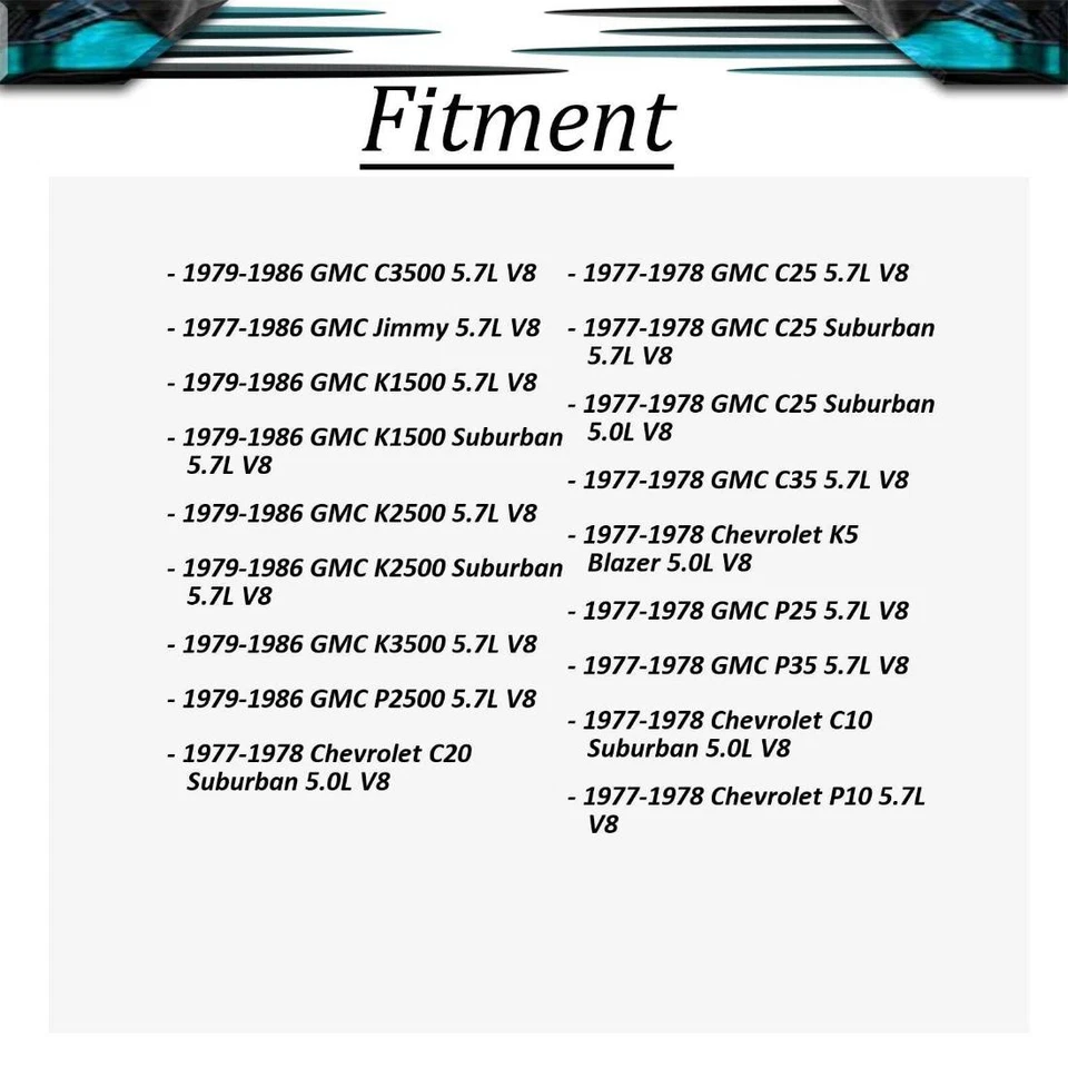Equilibrador armónico de motor para GMC K3500 5,7 L 1979-1986 Foto 4 de 4