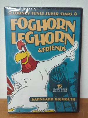 Looney Tunes Super Stars: Foghorn Leghorn & Friends-Barnyard Big Mouth DVD New