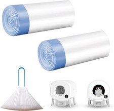 Cat Litter Box Liners, 40 Count Heavy Duty  Leak Proof 13-15 Gallons 