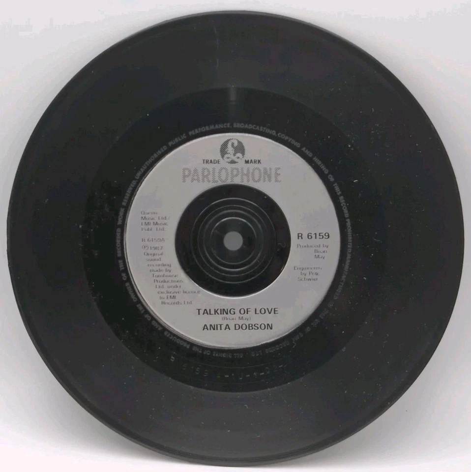 Anita Dobson - Talking Of Love - Used Vinyl Record 7 - O5829z - Image 3 of 4
