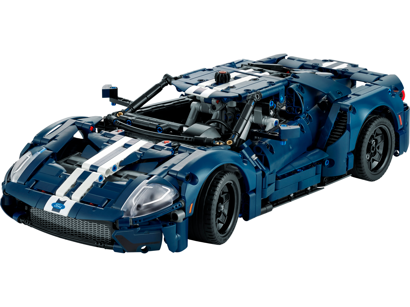 Lego Unisex Technic 2022 Set Di Modellini Di Auto Ford Gt Per Adulti 42154 - Immagine 5