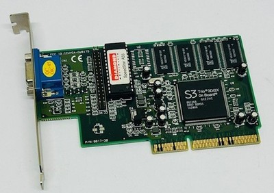 8MB Diamond Multimedia Speedstar A55 9817-30 AGP S3 Trio Video Grafikkarte