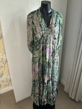 Gorgeous Oliver Bonas Metallic midi  Dress. New with Tags Size 12(RRP £130)