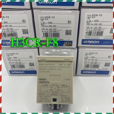 1PCS Brand New   H3CR-F8   Timer 100-240VAC Fast delivery H3CRF8 *yt