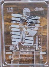 2022 Panini Absolute Football Glass Insert Aaron Jones Green Bay Packers