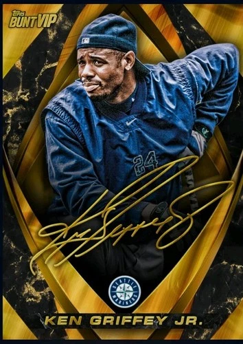 ICONIC 🚩DIGITAL CARD🚩KEN GRIFFEY JR ... TOPPS BUNT... MARINERS
