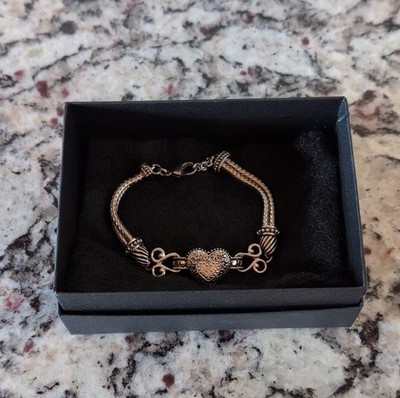 Lia Sophia Love Dust  heart bracelet 