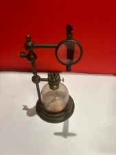 Antique Microscope Lamp Oil/Alcohol - Bockett Collins