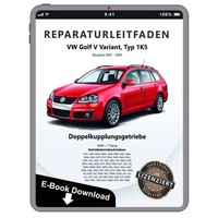 Vw Golf 5 Variant 1K5 (07-09) Automatikgetriebe Dkg 0AM Reparaturleitfaden Ebook