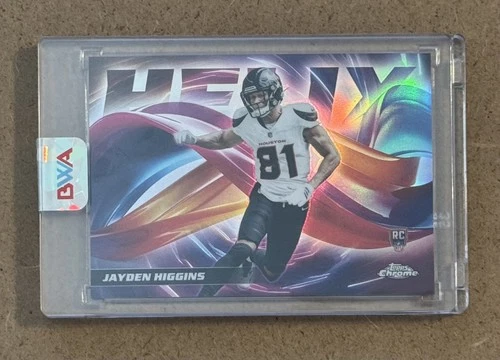 2025 Topps Chrome Jayden Higgins Base (RAW)