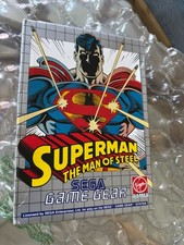 Thumbnail of ebay&reg; auction 205722333953 | Superman Super Man The Man of Steel Sega Game Gear PAL Komplett in Box Selten
