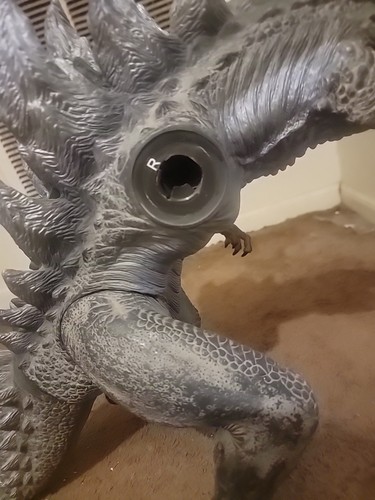 RARE ULTIMATE GODZILLA TOHO Movie Monster Figure 1998 Tested Working 2 Feet Tall - Picture 7 of 11