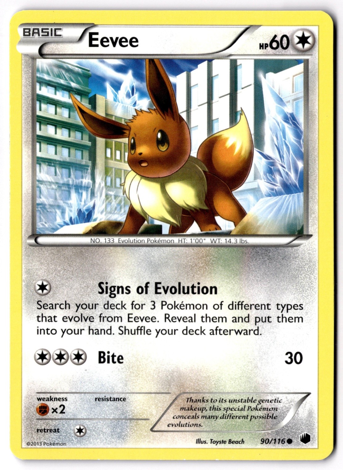 Eevee (90) Common Plasma Freeze 90/116 NM