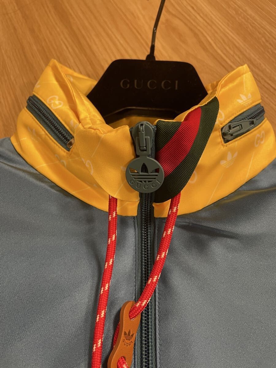 GUCCI adidas Anorak Jacket 691429 Size 46 (Approximately M size) New  with Tags thumbnail 5