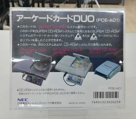NEC PC Engine Game Software: Arcade Card DUO