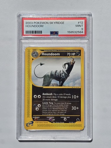 Houndoom graded PSA 9 for sale on eBay