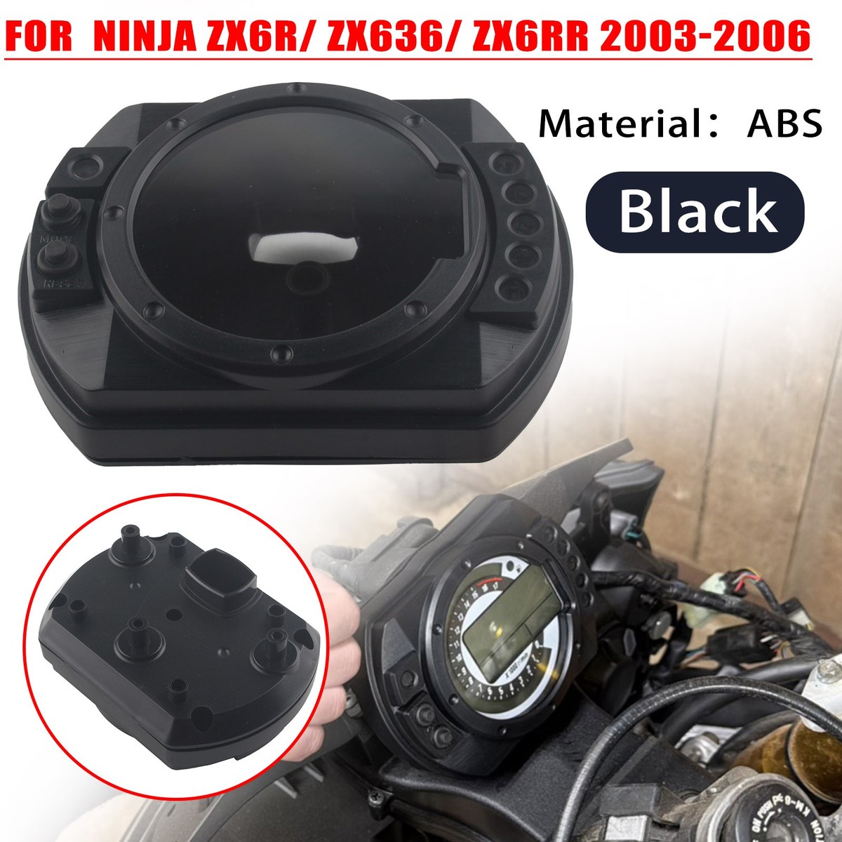 KAWASAKI Z1R メーター 部品取り カワサキ [M-250508-53] For Kawasaki Ninja ZX10R 2004 2005 Z750 Speedometer Tachometer