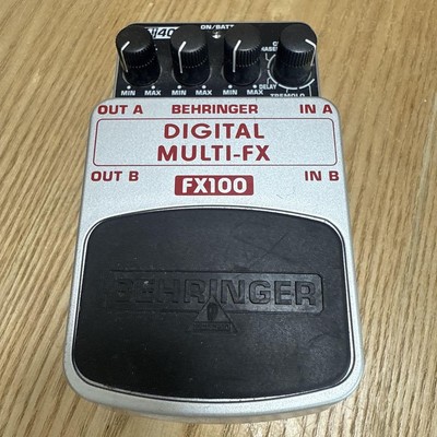 Behringer Fx100 Digital Multi-Effector