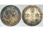 1695 KING WILLIAM III GREAT BRITAIN SILVER OCTAVO EDGE CROWN COIN