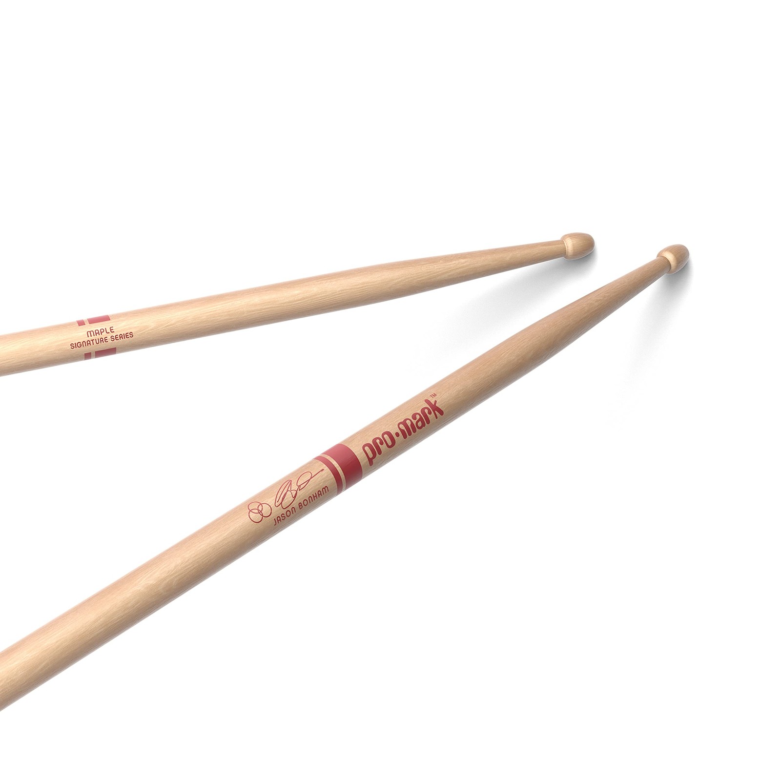 Baguettes de batterie de précision Jason Bonham SD531 en érable noble