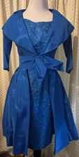 Women’s vintage 1950s 1960s dress and coat By Lorrie Deb San Francisco
