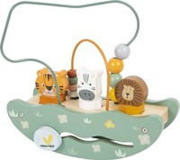 Small Foot Seesaw Bead Maze Safari, Wooden Toy With Diverse Play Fun (Us Import)