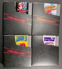 Super Mario Bros Trilogy • NES • Nintendo • Wheel Of Fortune • Lot Of 4 • Untest
