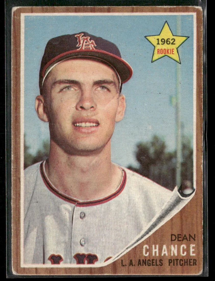 Dean Chance trading card