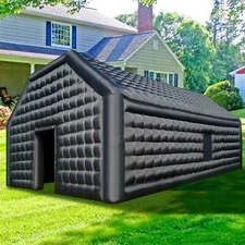 Gaint 30FT Inflatable Night Club Disco Cube Gazebo Party Tent Event House