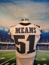 Steven Means 2015 Philadelphia Eagles Game Used Jersey,  University At Buffalo 
