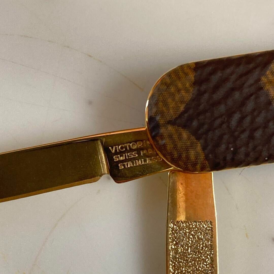 Louis Vuitton Supreme Red Pocket Knife Key Ring Louis Vuitton