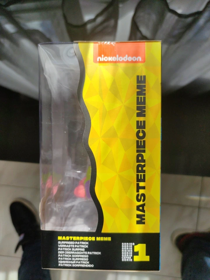 Figurine Nickelodeon Bob L'éponge Masterpiece Meme Patrick Surpris - Photo 4/4