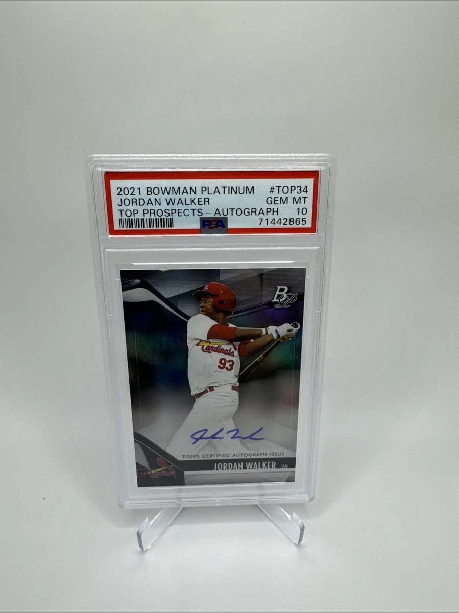 2021 Bowman Platinum - Jordan Walker #TOP-34 for sale | eBay