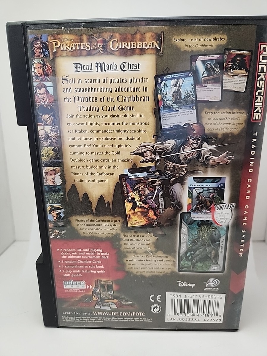 Pirates of the Caribbean Quickstrike Trading Card Game System New