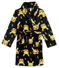 Pokemon Robe Size 4 5 6 Boys Bathrobe Pajamas XS X-Small Pikachu Girls NEW NWT