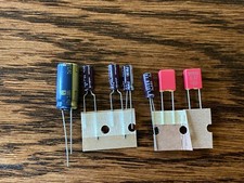 Pioneer PL-516 Kit Riparazione Velocità Condensatori Giradischi Set Ricapitolazione PL-516X (7 Pezzi)