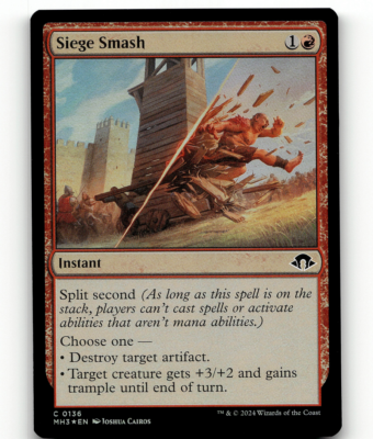 FOIL - MTG Siege Smash #136 - Modern Horizons 3 | eBay