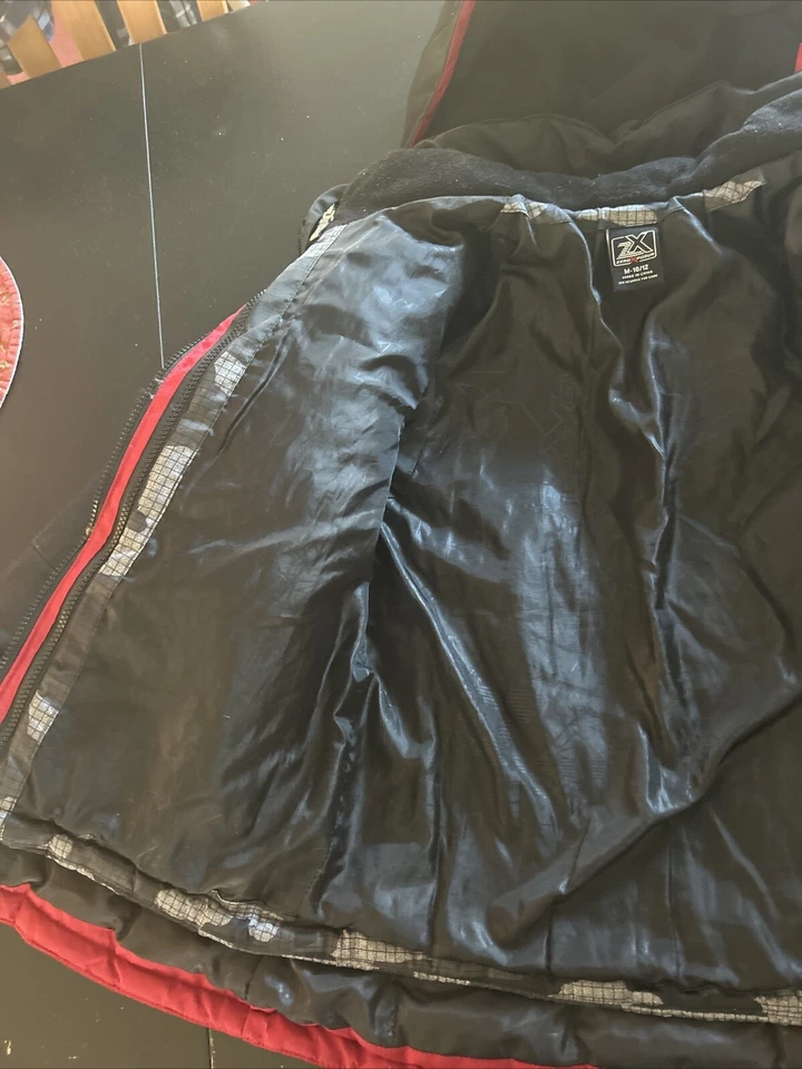 ZeroXposur Winter Hooded 2-in-1 Coat W/ Zip-out Inner Jacket & Hood M 10-12! - Image 4 of 4