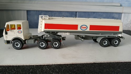 SUKI camion Mercedes SK ESSO 1/55 TRUCK LKW no box miniature 1/50 1/43 solido n - Foto 2 di 7