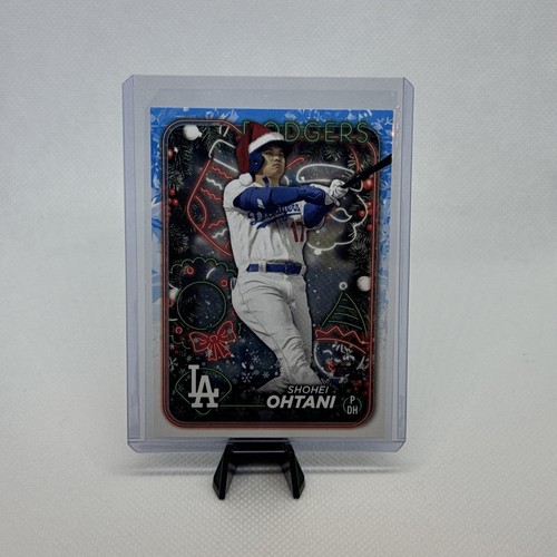 Shohei Ohtani 2024 Topps Holiday “Santa Hat” Image Variation #H1 LA Dodgers