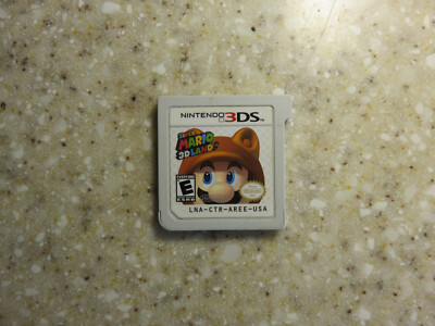 Super Mario 3D Land (Nintendo 3DS, 2011) Game Cartridge Only Tested Authentic